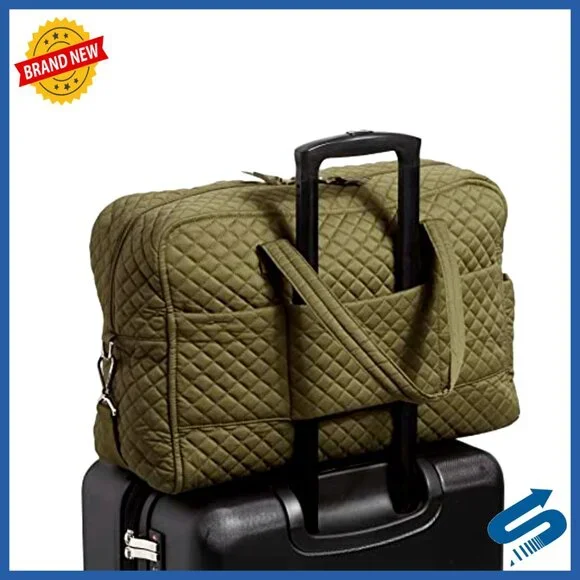 Weekender Travel Bag, Recycled Cotton, 30L Capacity, Carry-On Compliant